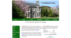 Desktop Screenshot of cormistonfarm.com